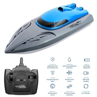 2 4g rc boats toys 20kmh remote control ship waterproof high speed dual motors racing speedboat toy gifts for kids adult