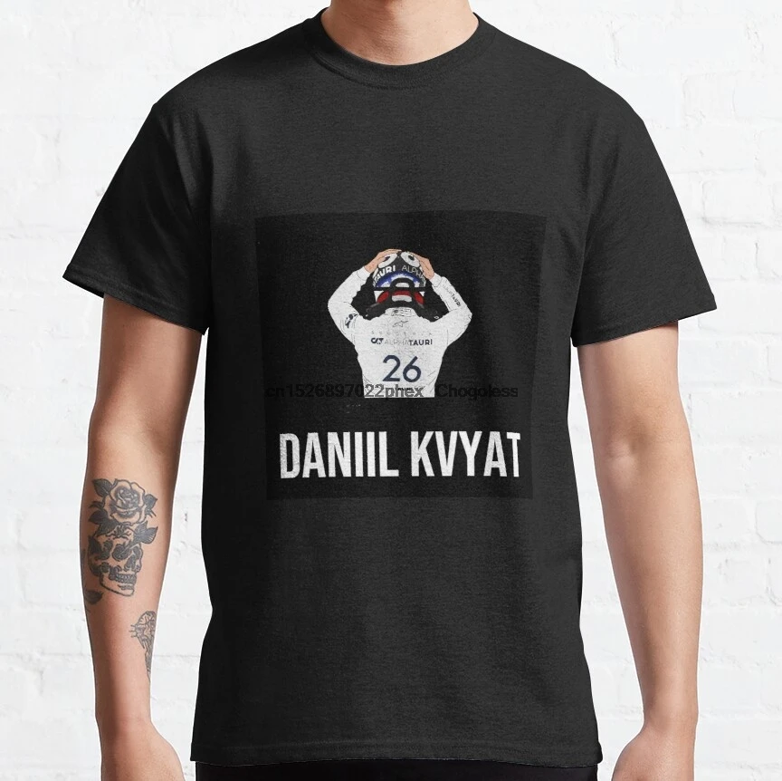 

Men tshirts Daniil Kvyat Black Background Women t-shirt