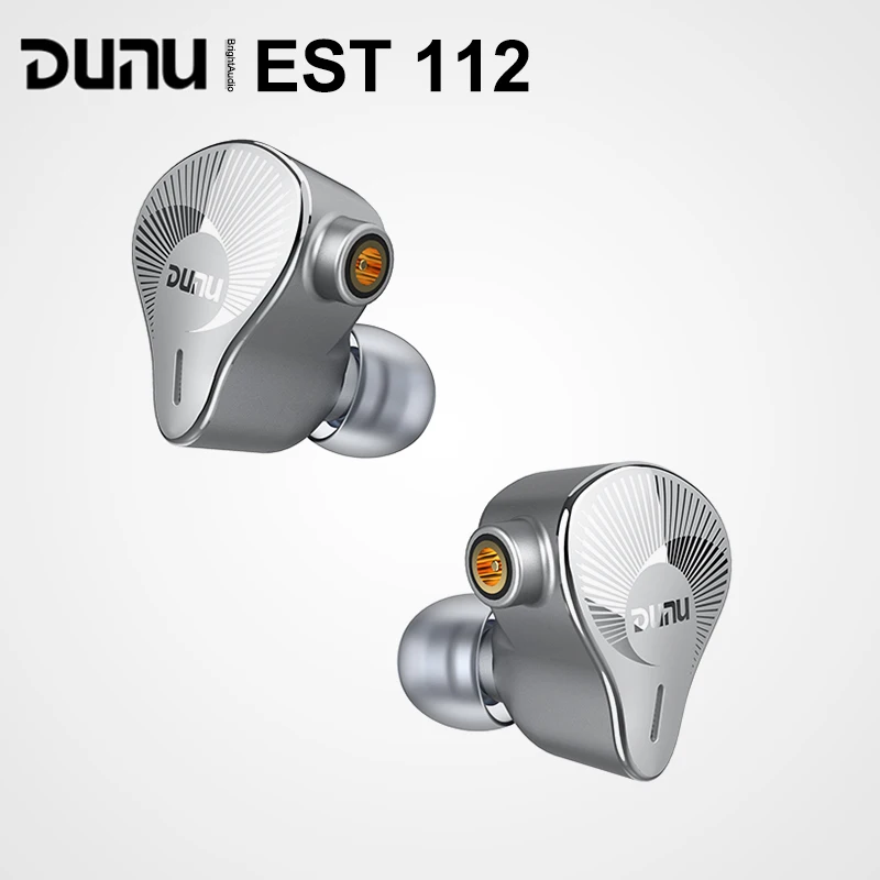 Внутриканальные наушники DUNU EST 112 1DD + 1BA 2EST тройные гибридные наушники-вкладыши с