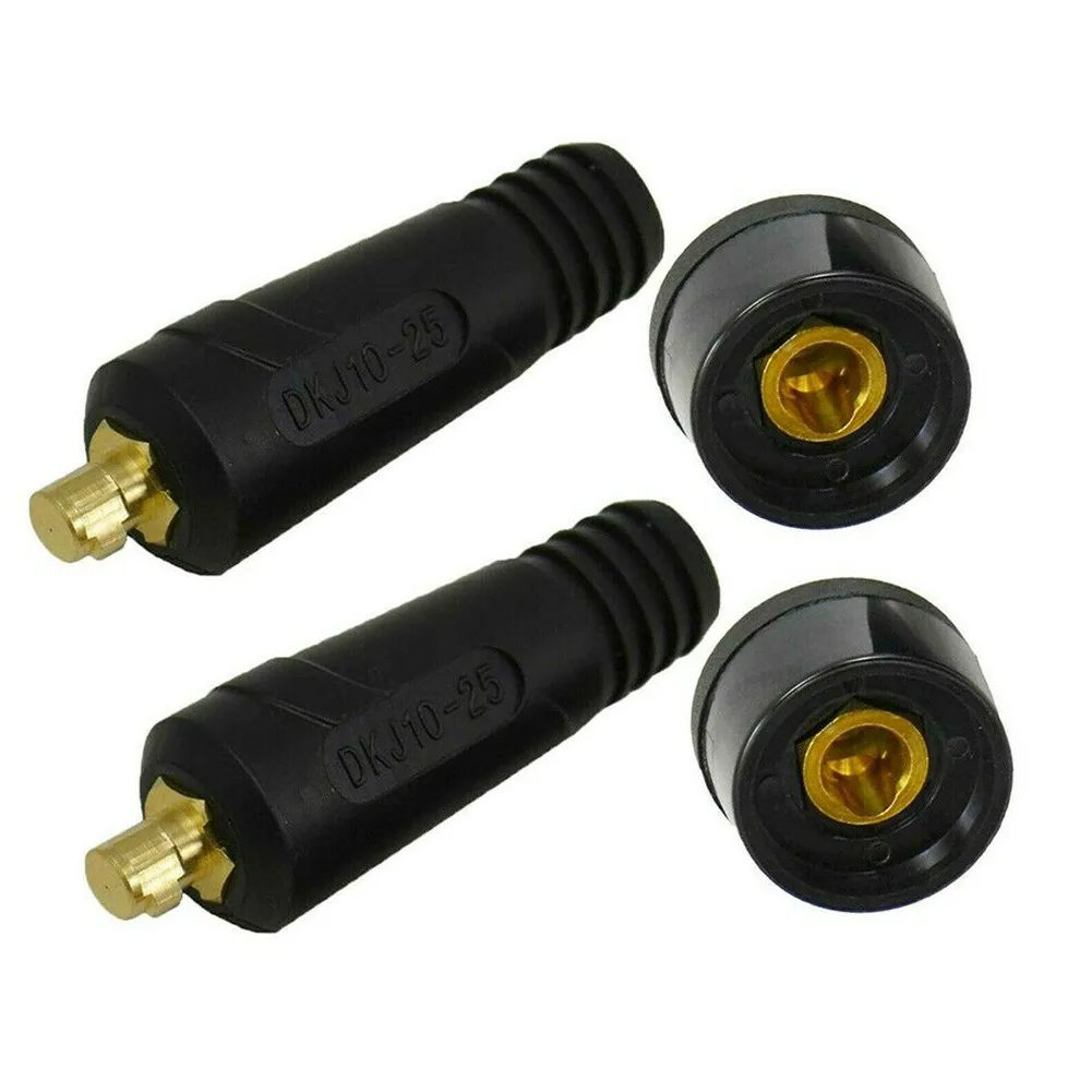 

DKJ10-25 Male Female Cable Connector Welder Quick Fitting Socket Plug Welding Female Male Cable Connector Socket Plug Quality