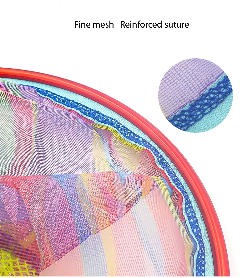 

Lightweight aluminum alloy fishing net Fishing accessories Nylon fish basket Overweight shrimp crab Capture
