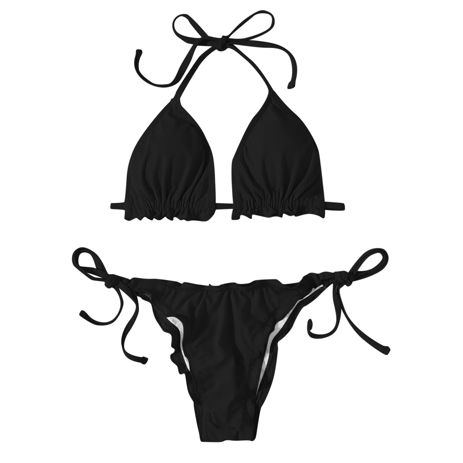 40 # оранжевого цвета на бретельках комплект бикини для женщин пикантные высокие