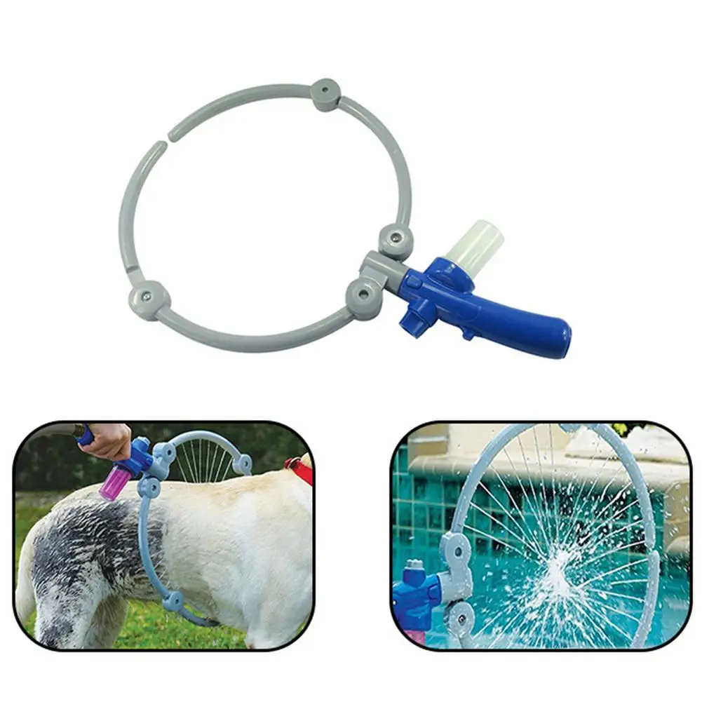 

Pet Dog Bathing Cleaner 360 Degree Washing Pet Bathing Device Portable Cat Dog Bathing Cleaning Belt Ring Bath Accessories