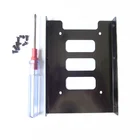 Портативный металлический монтажный адаптер 2,5 дюйма SSD HDD до 3,5 дюйма Кронштейн Док-станция 8 винтов держатель жесткого диска для корпуса ПК жесткого диска