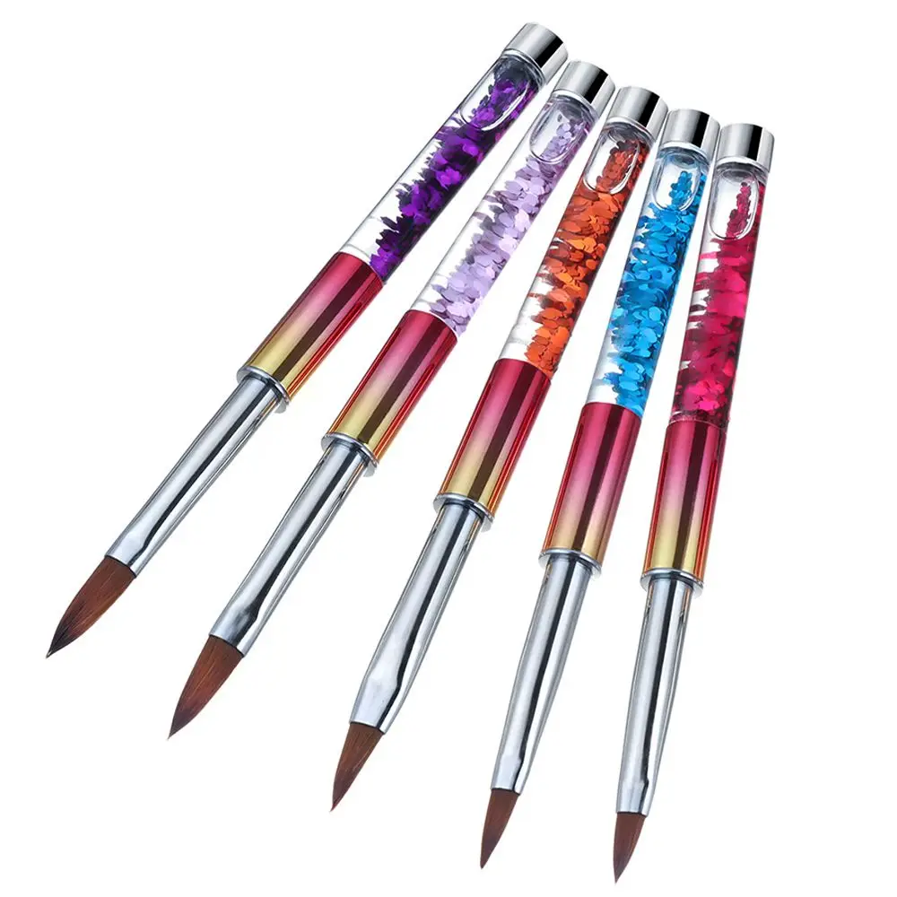 

Nail Painting Pen Manicure Tool Nail Polish Brush Nail Art Brush Acrylic Nail Brush For Acrylic Powder Pure Nylon Hair