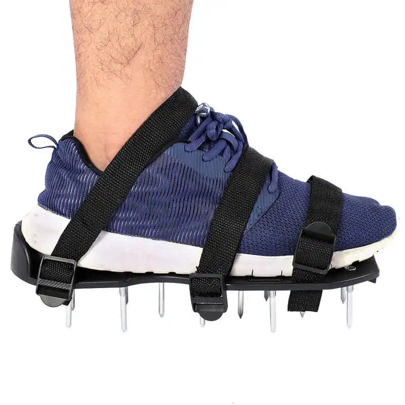 1 пара сандалии газон сверхмощная трава Шипованная обувь с пластиковой пряжкой