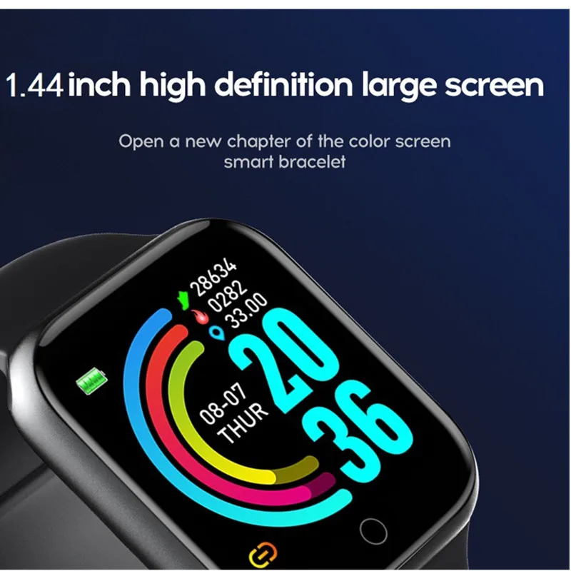

Update Y68 D20 1.44 inch Infinite Screen Smart Watch Put Photo Music Control Men Women Fitness Tracker HeartRate Sport Watch 116