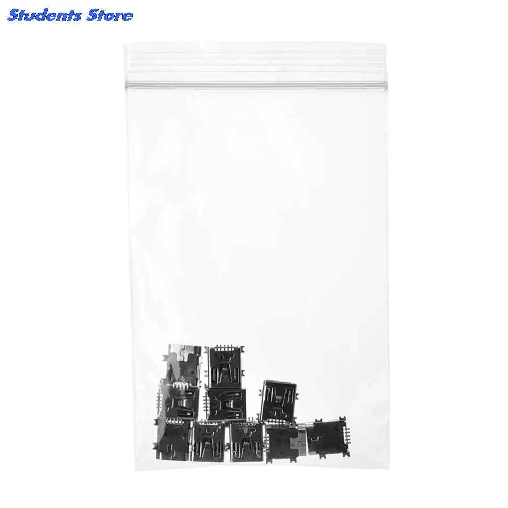 Hot 20 Pcs Micro USB Type B Female Socket 180 Degree 5-Pin SMD SMT Soldering Jack 2 Pack of 10 Connectors | Компьютеры и офис