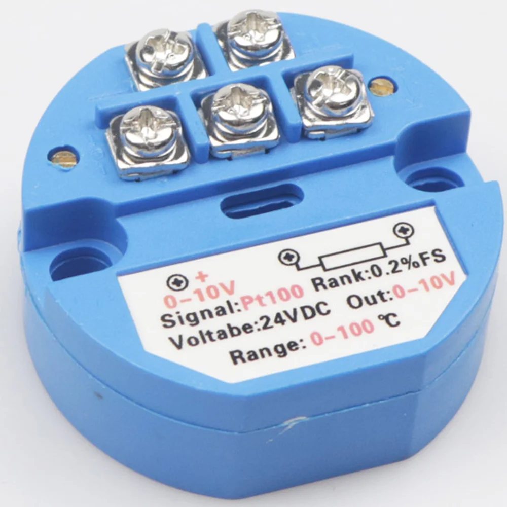 1 шт. Pt100 датчик температуры модуль термостойкости 4 20 мА аксессуары для домашнего