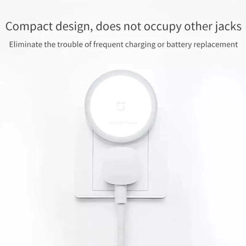 Xiaomi Mijia Smart Plug-in LED Night Light Sensor Touch Mode Sensitive Corridor Bedroom Control | Электроника