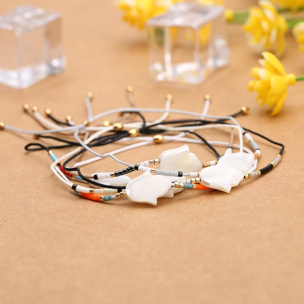 

Rttooas Colorful Beaded Bracelets Set Women Bohemian Summer Beach Handmade Fashion Jewelry Pulseira Mujer 2020 New Arrival