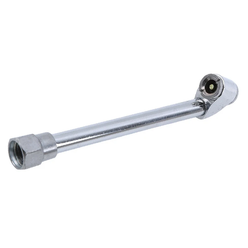 

Metal Pumping Tool Silver Replacement Accessory Tire Air Pump Nozzle Gauge