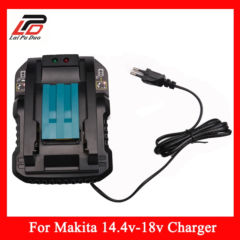 DC18RC 7.2V-18V Power Tool Li-Ion Batteries Charger output:4A Replacement for Makita BL1830 BL1840 BL1850 BL1815 BL1430 | Электроника