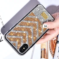 luxury diamond studded flash phone cover for iphone 12 11 13 pro xs max xr x 6 7 8 plus mobile apple phone case