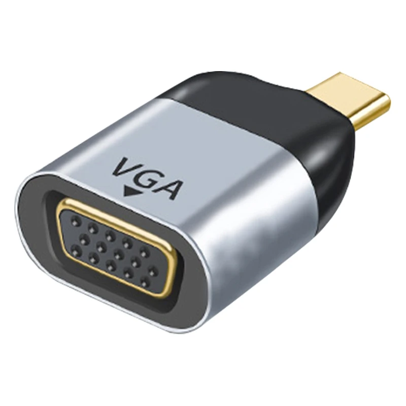 

Адаптер USB C-VGA, кабель USB Type-C 4K, конвертер совместимый с Thunderbolt 3 для Windows 95