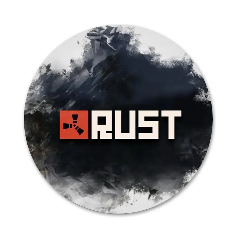 

Rust Game Badge Brooch Pin Accessories For Clothes Backpack Decoration gift