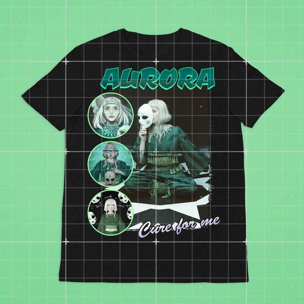 Классическая футболка Aurora Aksnes в винтажном стиле для меня |