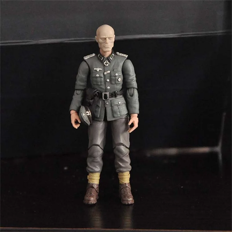 

In Stock For Sale 1/18th 3.75 Inch German Army Old General Men Male White Head Sculpture Of World War II For Sale