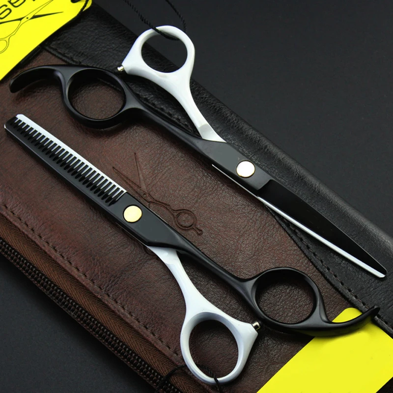 Набор парикмахерских ножниц профессиональные 5 дюйма 4 цвета|scissors professional|hairdressing