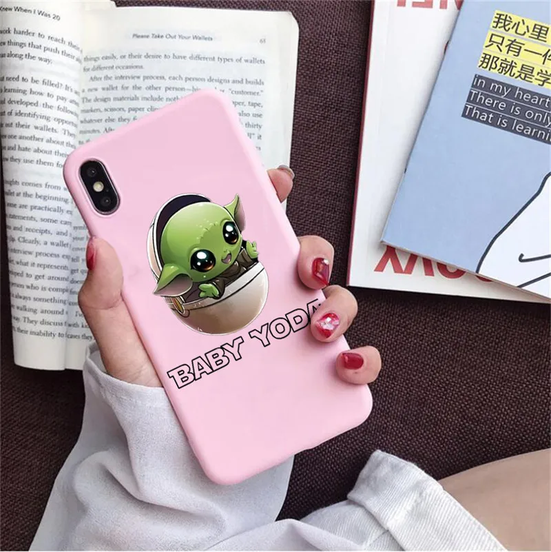 Милый ТВ мандалорский ребенок йода чехол для телефона для iPhone X 7 Plus чехол силиконовый чехол для iPhone 11 pro 6S 8 6 Plus XS Max чехол - Цвет: FHSR-23732