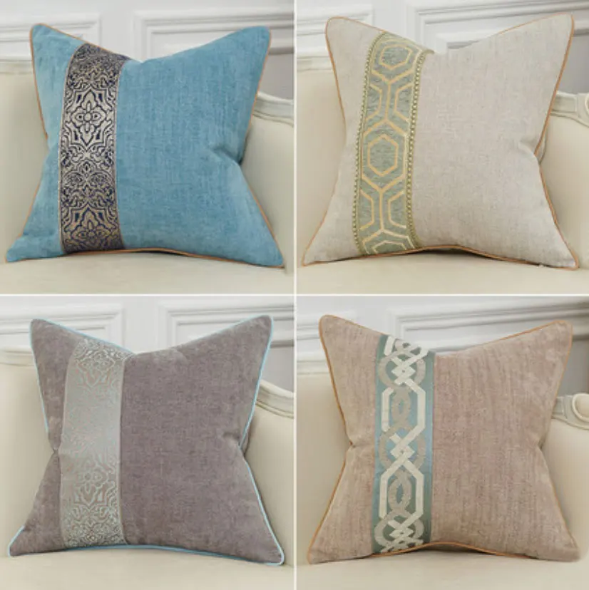 Винтажная элегантная Геометрическая Подушка/Чехол almofadas современный дизайн