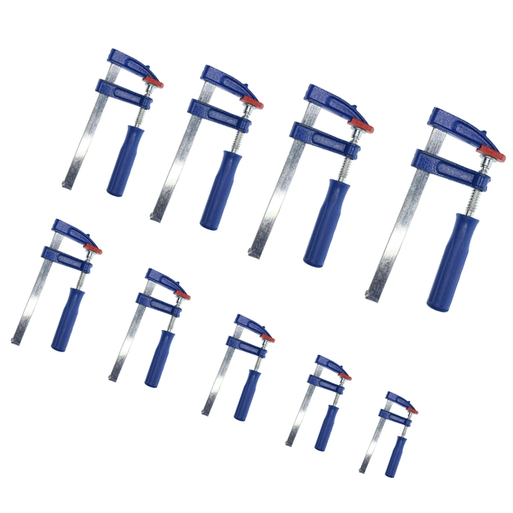 

Adjustable F Type Woodworking Clamp Tools Clip Quick Slide Wood Bar Clamp Many Sizes PICK
