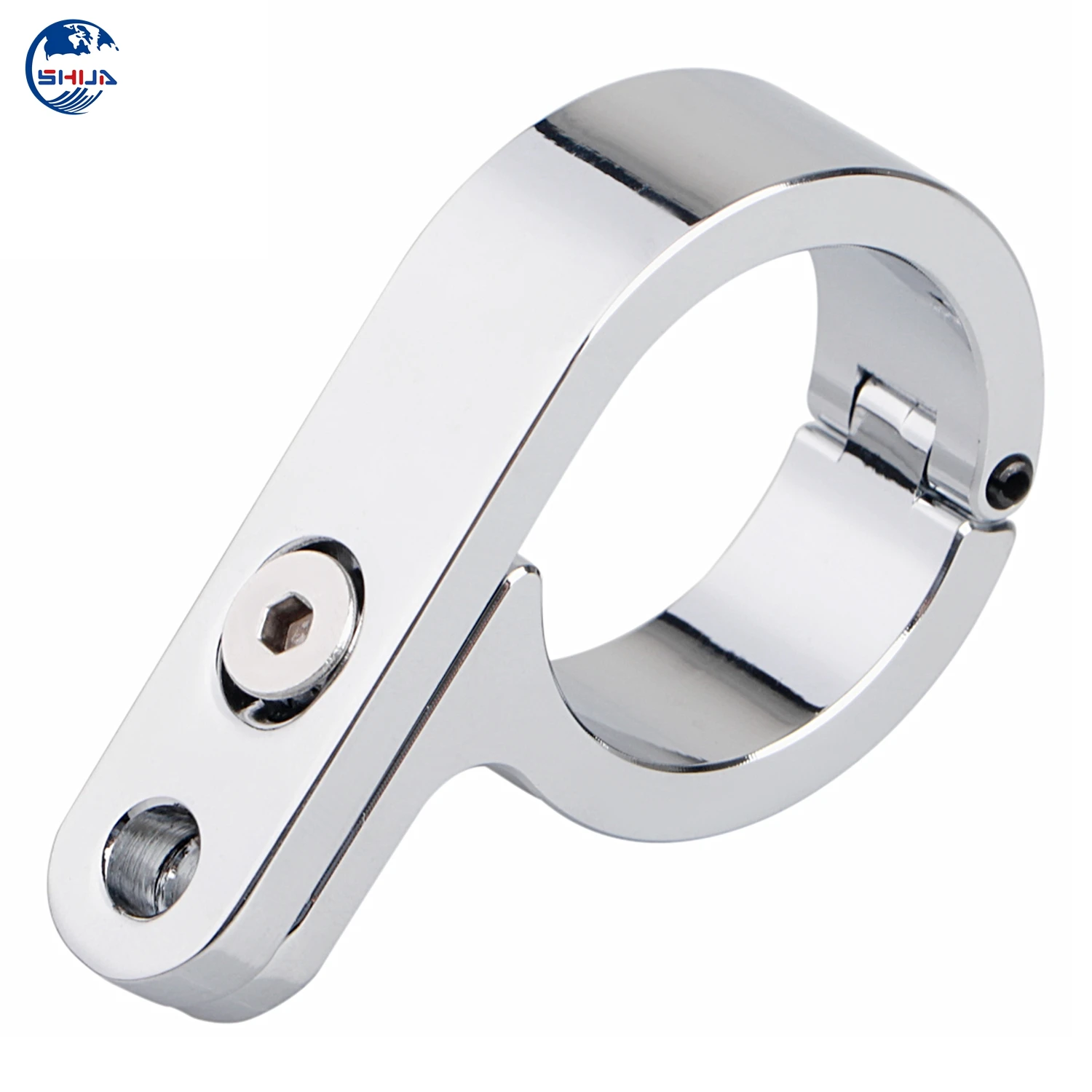 Мотоциклетные аксессуары 32 мм/1 25 дюйма хромированный зажим для руля CNC алюминий