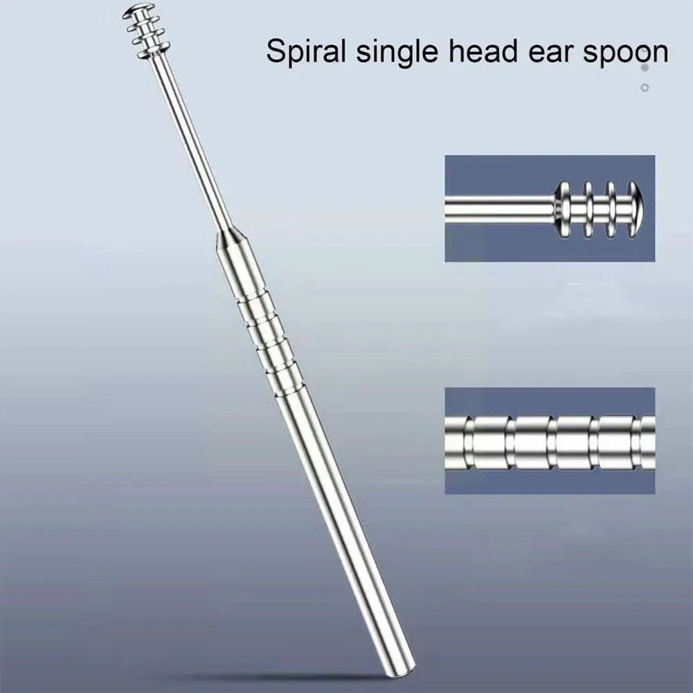 

Anti-rust Steel Ear Picking Ear Picking Portable Ear Set Ear Ear Tool Double-headed Device Pick Picking Picking J8x4