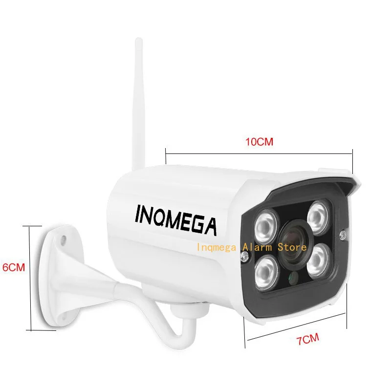 INQMEGA Tuya Wlan Камера открытый Wifi Full HD 1080P 2 4 канал Системы металлическая IP камера CCTV