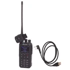Anytone AT-D878UV плюс Ham портативная рация dual band Цифровые DMR и аналоговые GPS APRS bluetooth PTT двухстороннее радио с ПК кабель