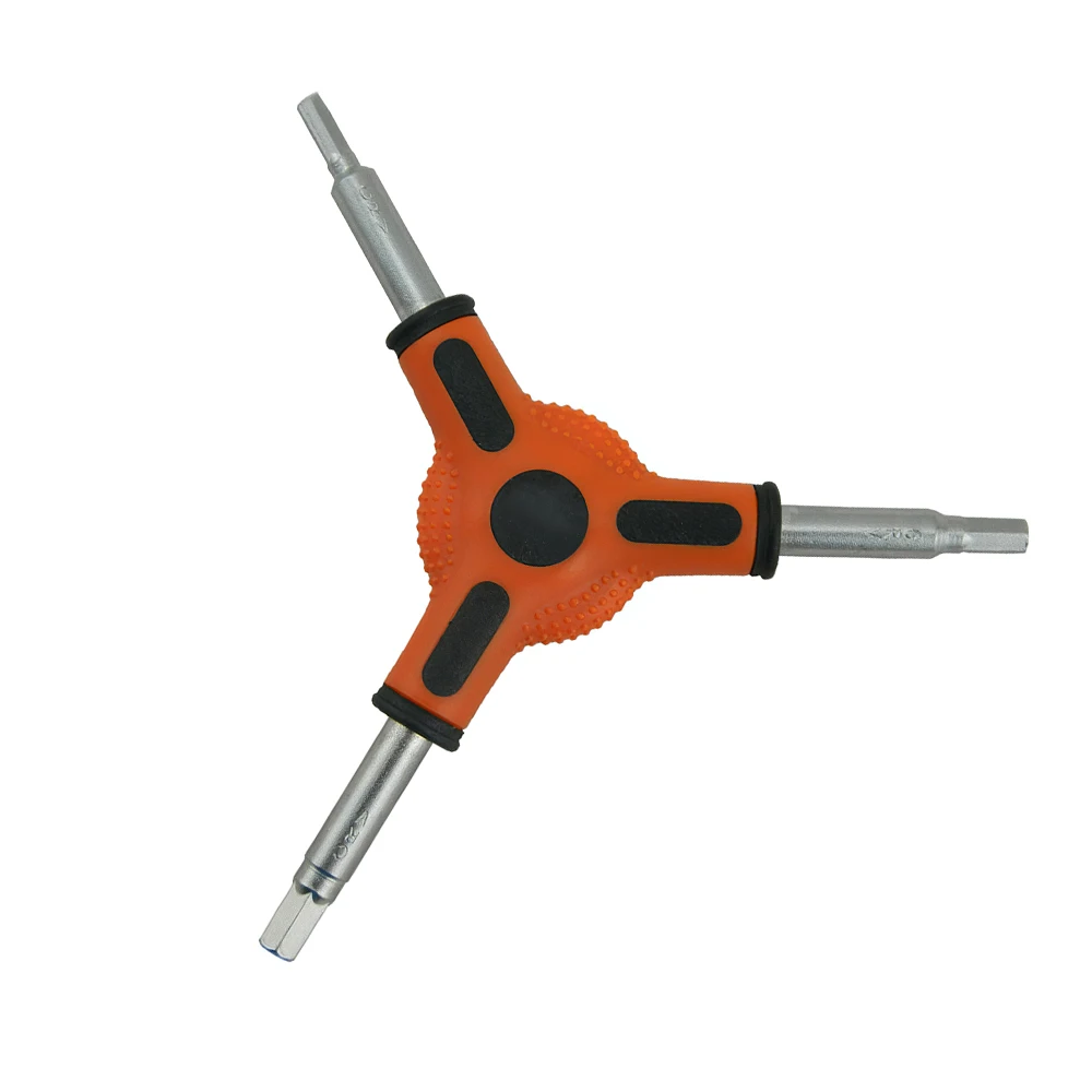 

Y Type Bicycle Trigeminal Type Hex Wrench Bike Bicycle Cycling 3 Way Stainless Steel Hex Allen Wrench Bicycle Repair Tool