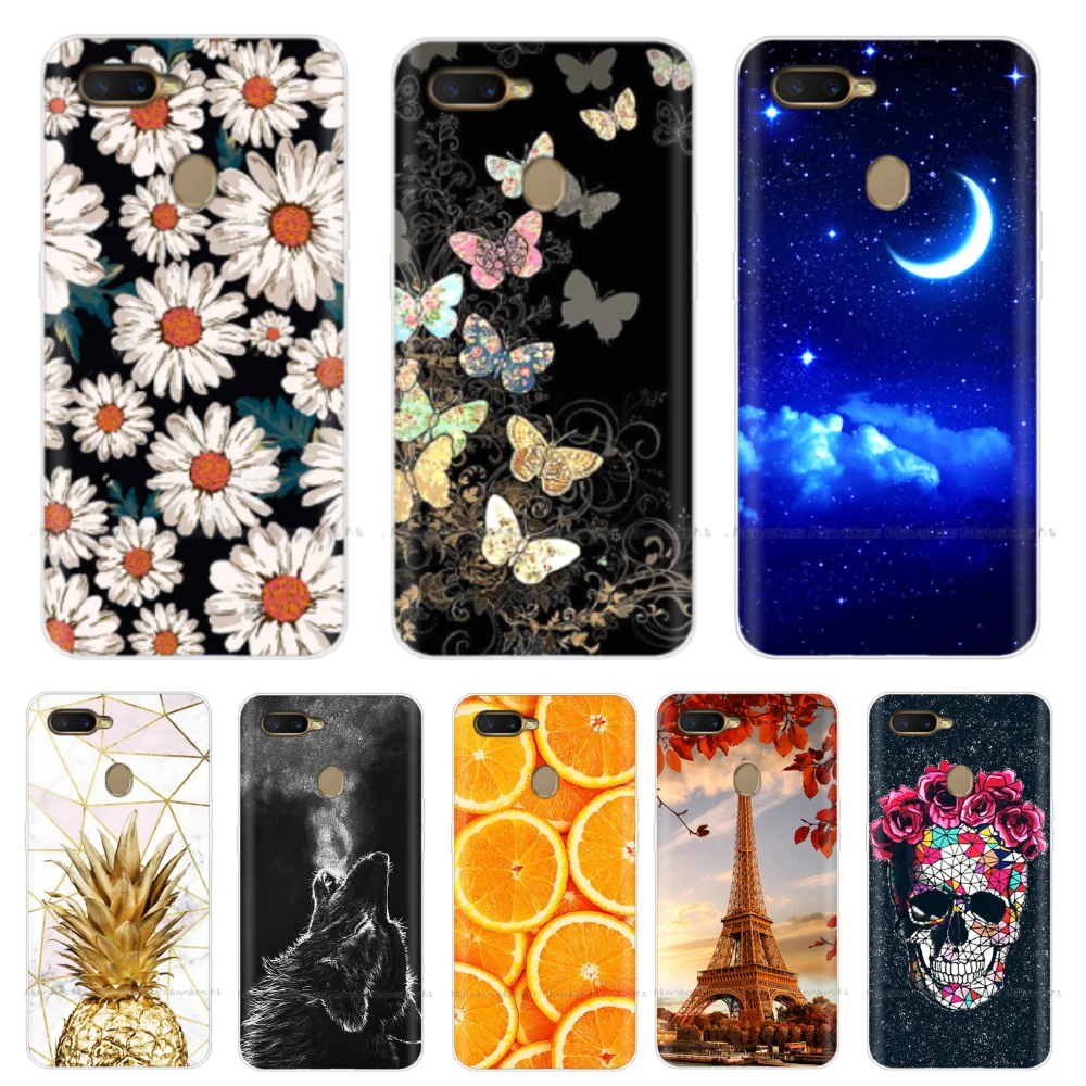 Силиконовый чехол для OPPO A5S телефона 6 2 дюйма s Oppo A 5S A5 S CPH1909 полная защита бампер