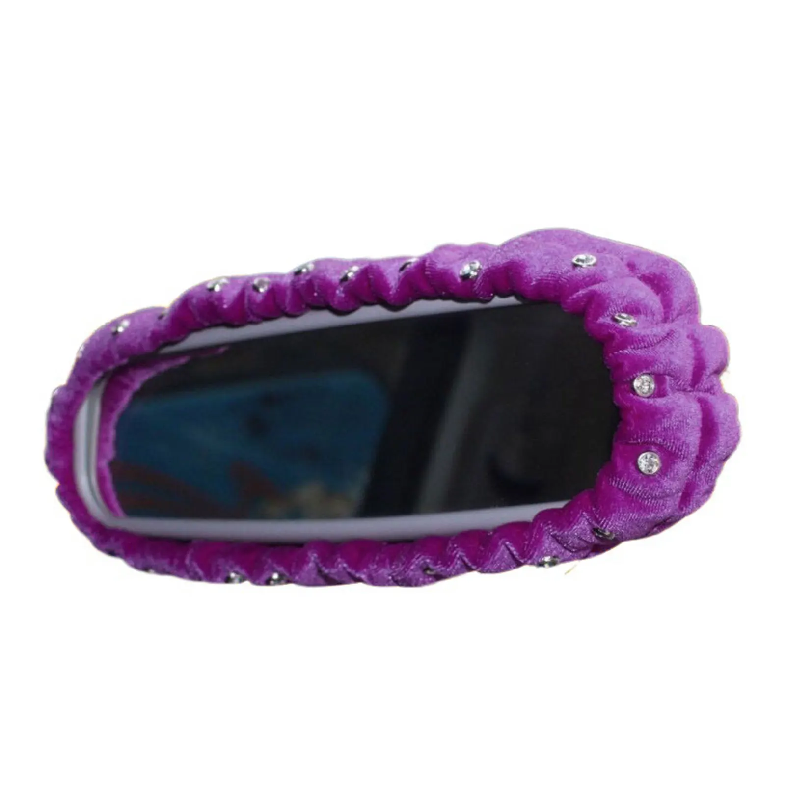 

Плюшевые эластичные универсальная быстрая установка Защитная портативная легко очищаемая крышка зеркала заднего вида с блестящими Стразы...