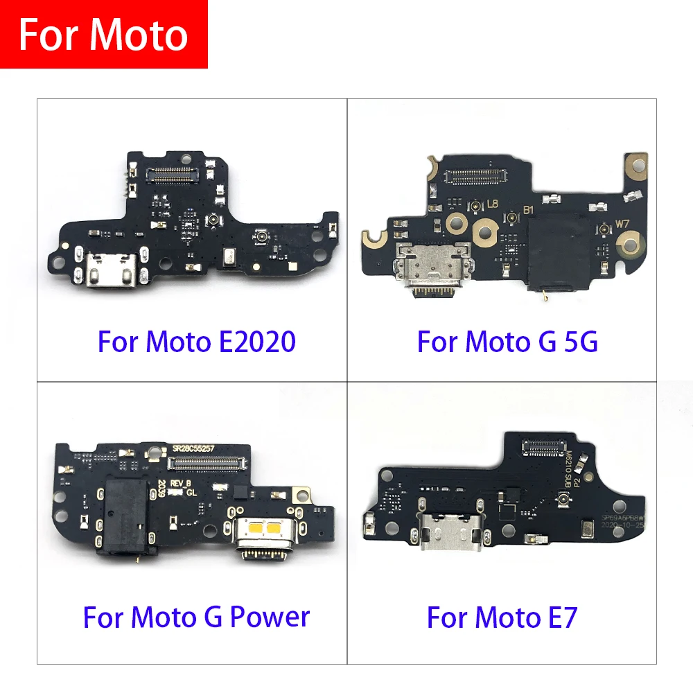 

5 шт., зарядный USB-порт для Moto G 5 г/g Power/E7 E2020 /One Fusion Plus