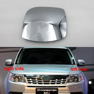 for subaru forester 2008 2011 exterior mirror side mirror reflective lens rearview mirror lenses with heating 1pcs free global shipping