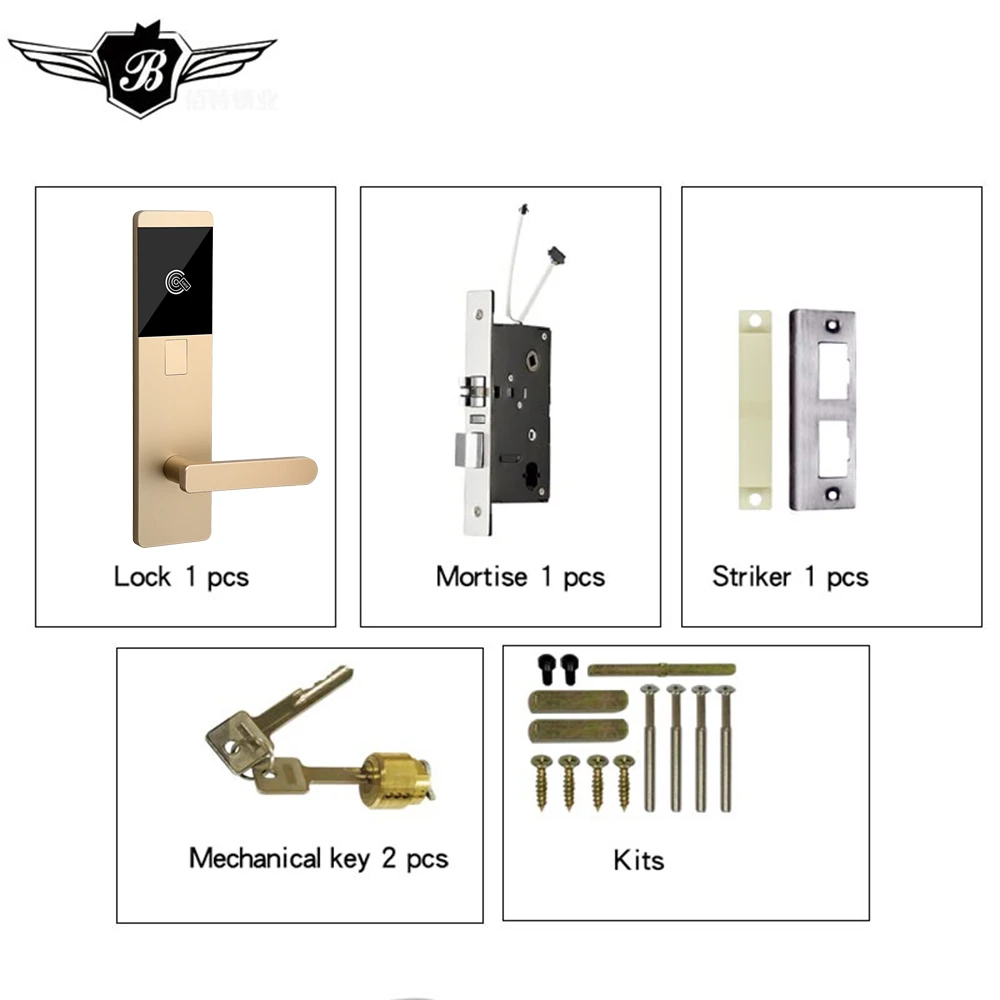 Интеллектуальная популярная новая модель материала RF keyless электронные