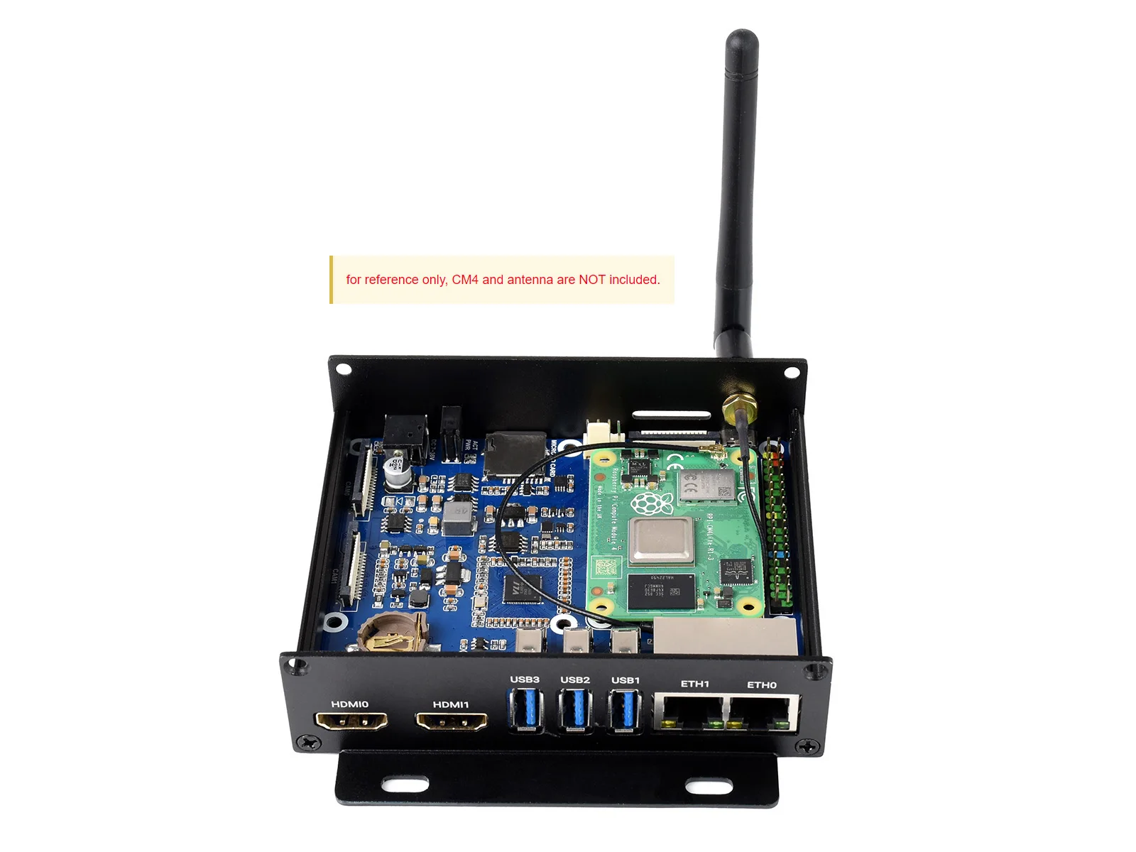 Waveshare мини-компьютер с двумя гигабитными Ethernet-портами на базе компьютерного