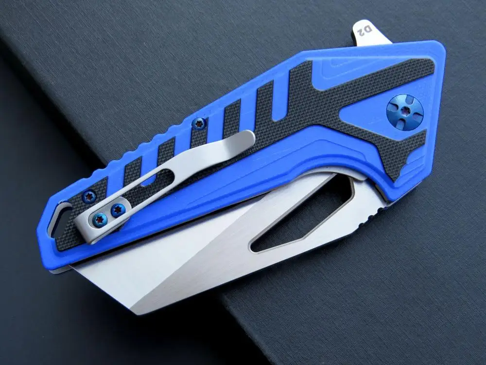 Eafengrow Hot EF933 складной нож Real D2 + G10 кемпинг карманный охотничий портативный