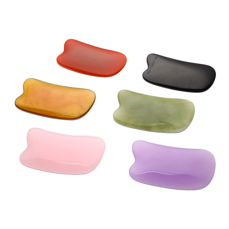 

1PC Gua Sha Stone Scraping Massage Tool Body Massager Guasha Board SPA Acupuncture Scraper