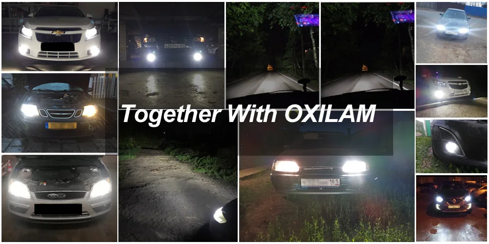 OXILAM 12000LM 52 Вт H7 H11 светодиодный светодиодные лампы для автомобильных фар H8 9005 HB3 9006 HB4 9012 HIR2 светодиодный H4 Hi короче спереди и длиннее сзади) налобный мини-фонарь белый 6000K 12V