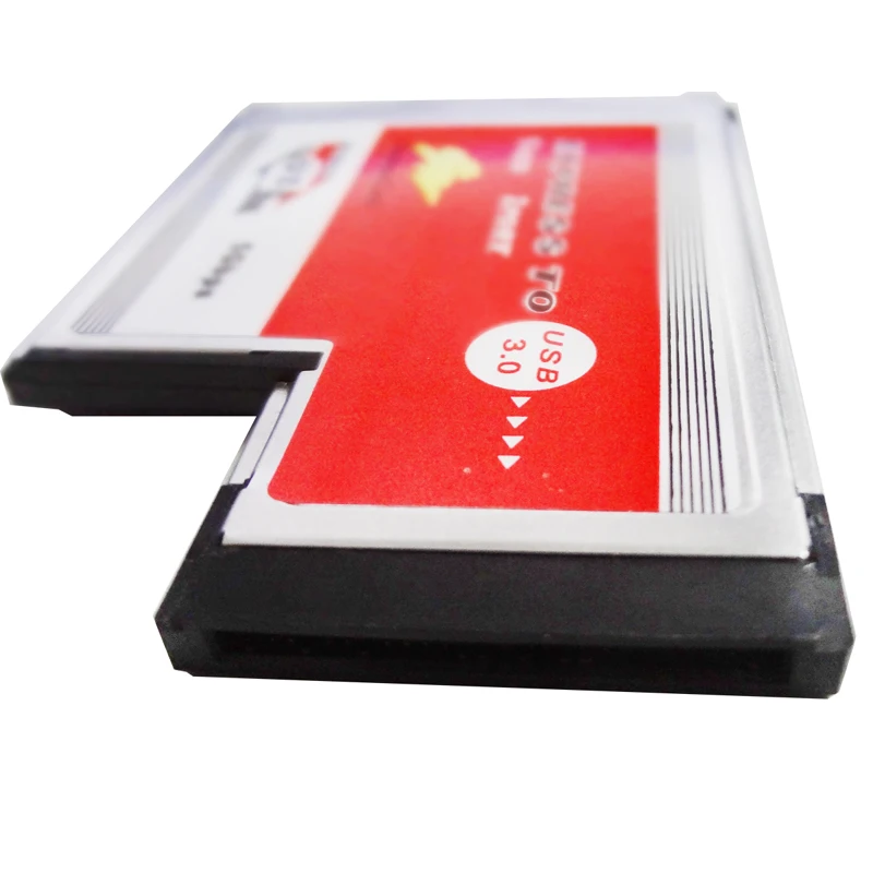 2 Dual Ports USB 3.0 HUB Express Card ExpressCard 54mm Hidden Inside USB3.0 Adapter ASMedia ASM1042 Chip For Laptop Notebook NEW |