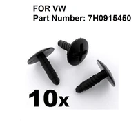 10x for vw volkswagen t5 transporter lt headlight engine battery grille cover screws 7h0915450