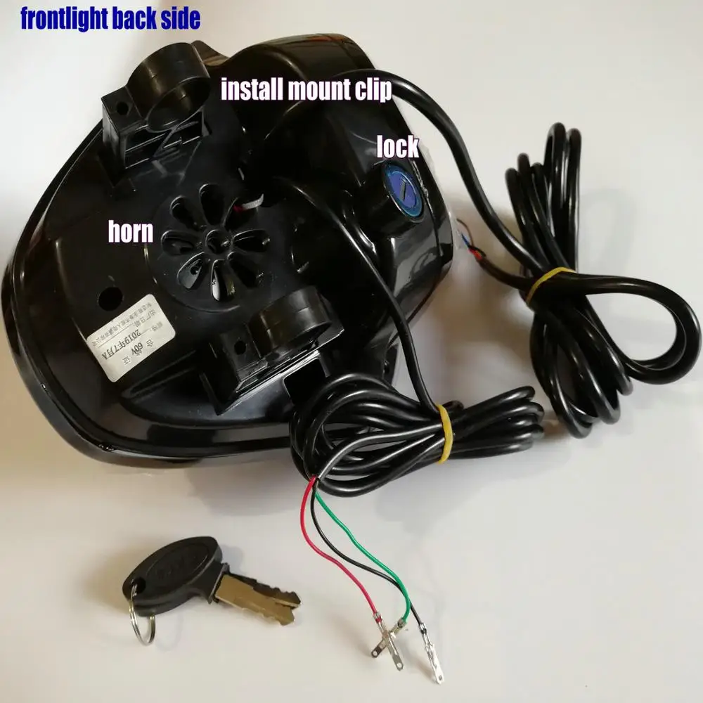 Спидометр/индикатор заряда батареи/цветной дисплей 48 в 60 + передний свет Bluetooth