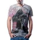 2020 3D мужская летняя модная футболка с коротким рукавом с анимацией, оригинальная Мужская фотография, XXS 6xl