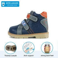 children ankle boots boys casual orthopedic safety shoes for kids sports running basketball blue chunky platform footwear size22