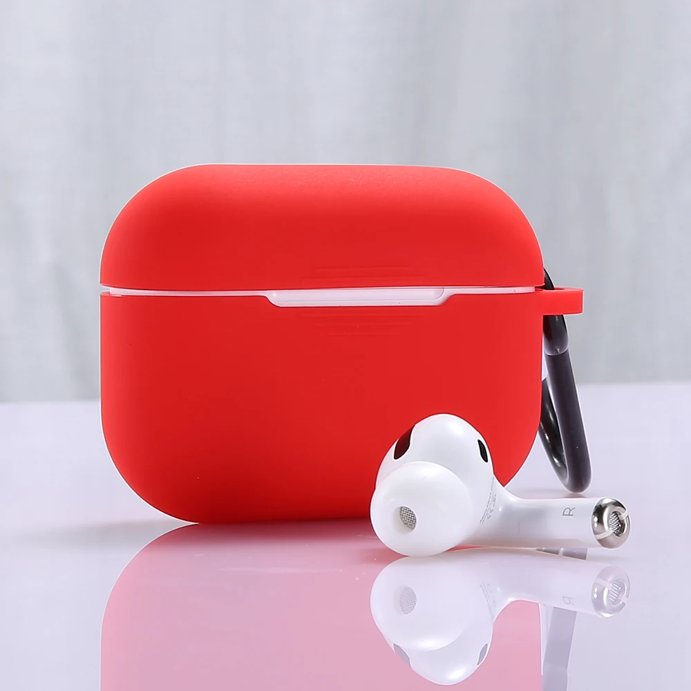 Силиконовый чехол для Airpods Pro беспроводной с Bluetooth apple airpods pro наушников Air Pods 3 чехлы