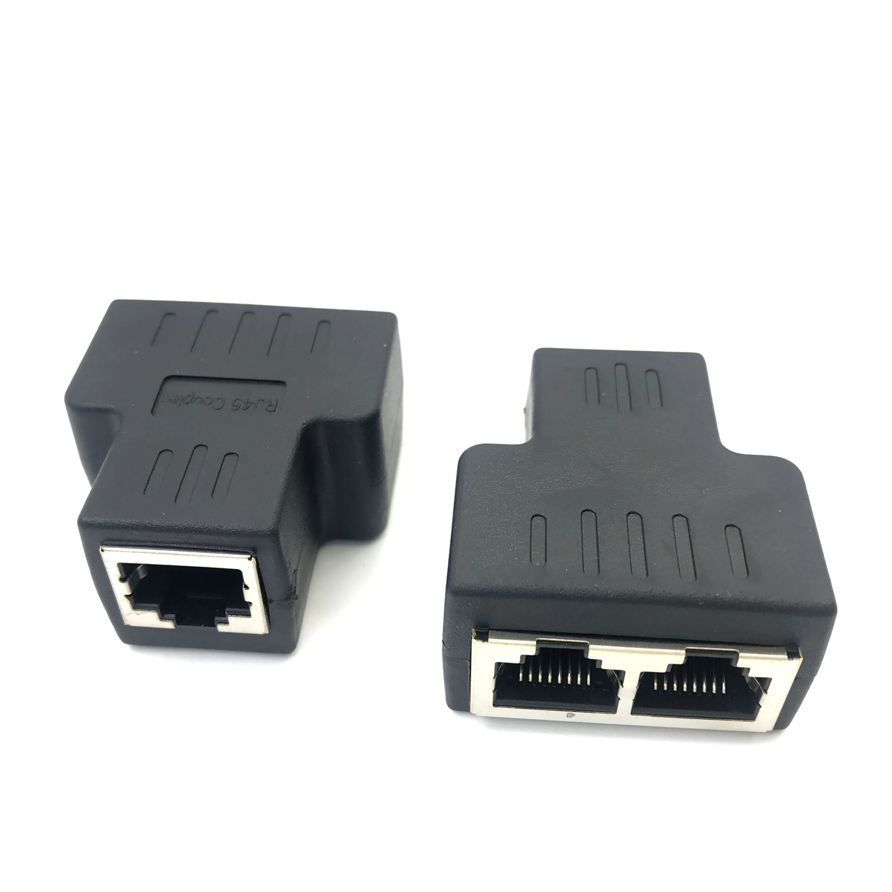 UTP STP Cat6 RJ45 8P8C Stecker Auf двойной Сплиттер Ethernet коммутационный адаптер AQJG | Компьютеры