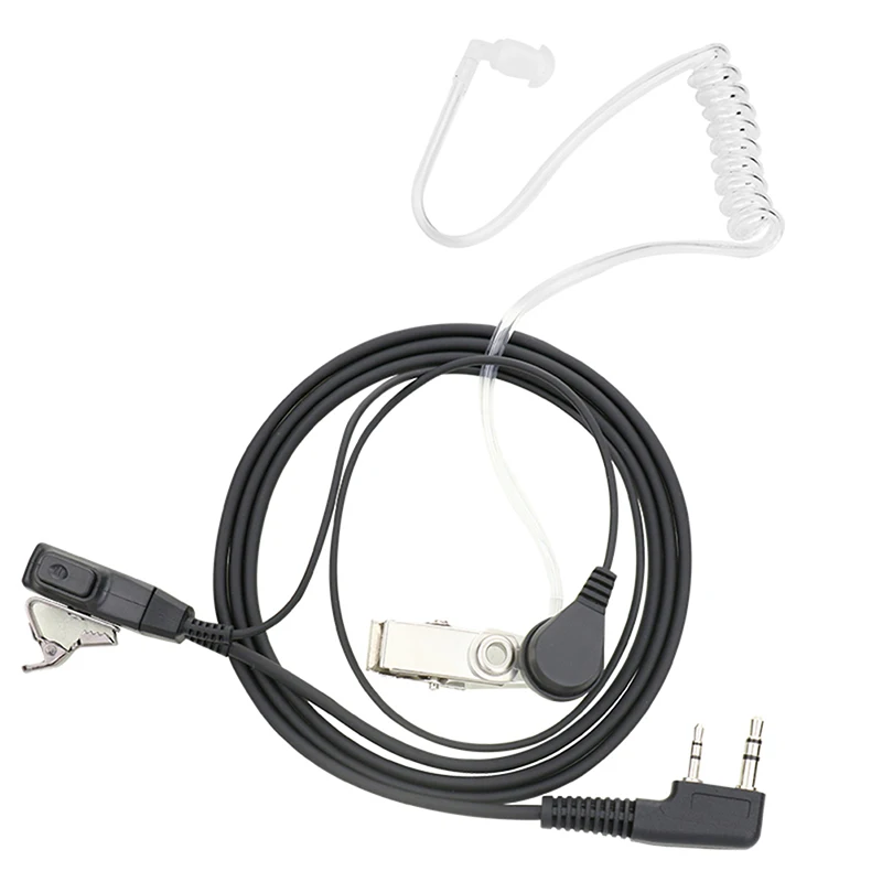 

PTT Mic Earpiece Walkie Talkie Headset for Kenwood TK3107 For Baofeng UV-5R BF-888S GT-3TP GT-3 Portable Radio Walkie Talkie