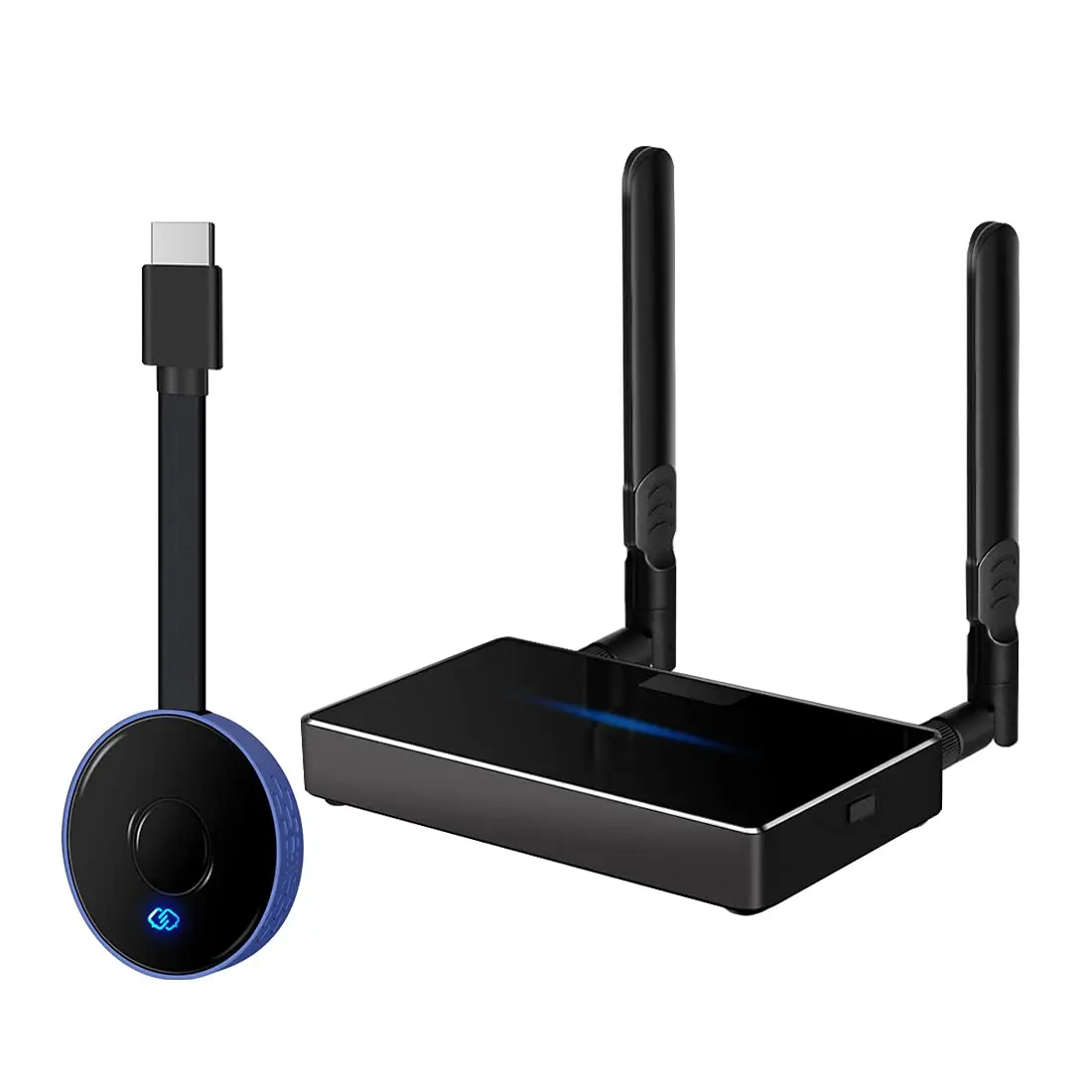50 м беспроводной HDMI совместимый видеопередатчик VGA приемник удлинитель адаптер Wi