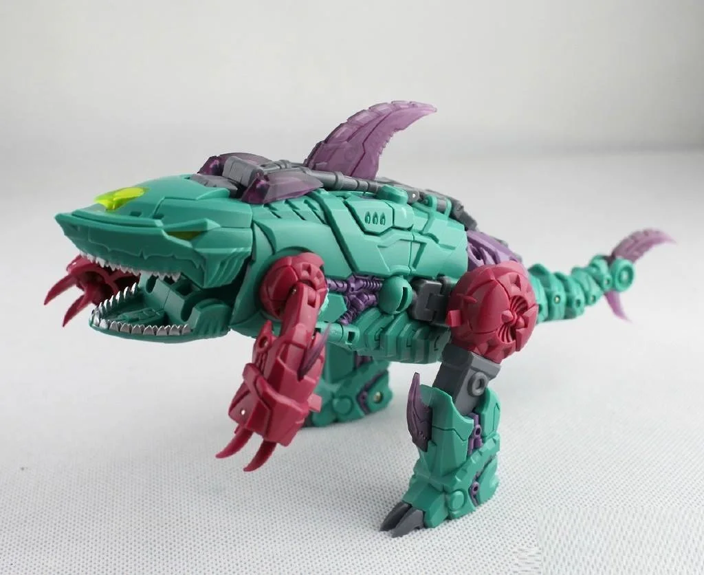 Трансформер TFC игрушки Poseidon Cyberjaw P-02 Shark фигурки | Игрушки и хобби